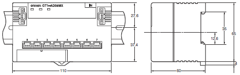 GT1-AD / DA Dimensions 1 