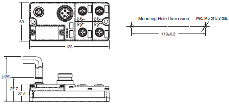 DRT2-[]D04CL(-1) / []D08C(-1) / []D08CL(-1) / []D16C(-1) / []D16CL(-1) Dimensions 8 DRT2-ID04CL(-1)_Dim