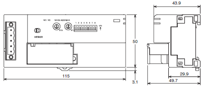 DRT2-AD04(H) / DA02 Dimensions 4 DRT2-DA02_Dim