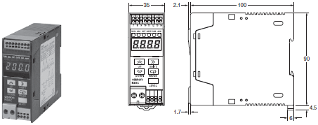 K8AC-H Dimensions 2 