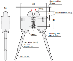 E32 Series Dimensions 230 