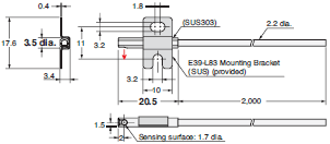 E32 Series Dimensions 326 