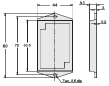 E32 Series Dimensions 205 