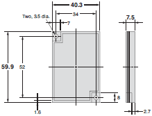 E32 Series Dimensions 208 