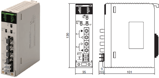 CS1W-CLK Dimensions 3 