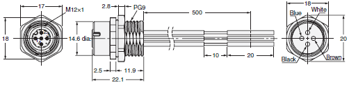 XS5 Dimensions 44 