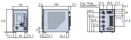 ZUV Series Dimensions 3 