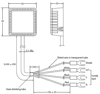 ES2-HB / THB Dimensions 1 