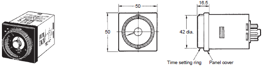 H3CR-G Dimensions 2 