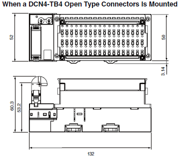 CRT1-[]D08SL(-1) / []D16SL(-1) Dimensions 4 CRT1-ID16SL (-1)_Dim