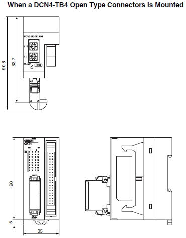 CRT1-VID32ML(-1) / VOD32ML(-1) / VMD32ML(-1) Dimensions 2 CRT1-VID32ML (-1)_Dim