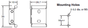 CRT1-VAD04[][] / VDA02[][] Dimensions 6 