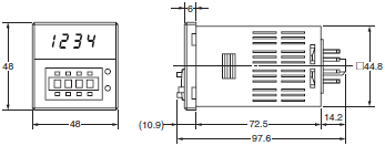 H7CN Dimensions 1 