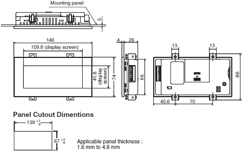 NV Series Dimensions 2 