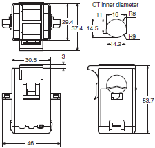 KM50-C Dimensions 7 