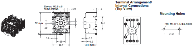 Accessories 61F Dimensions 6 