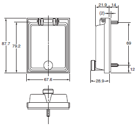 E5CB Dimensions 15 