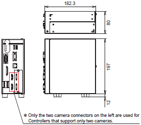 FJ Series (All-in-One Vision System) Dimensions 6 