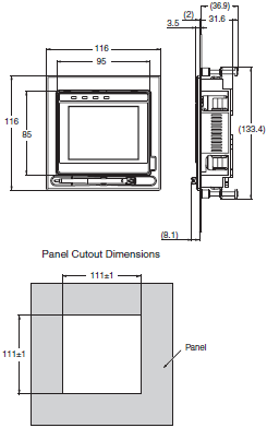 FQ-M Series Dimensions 10 