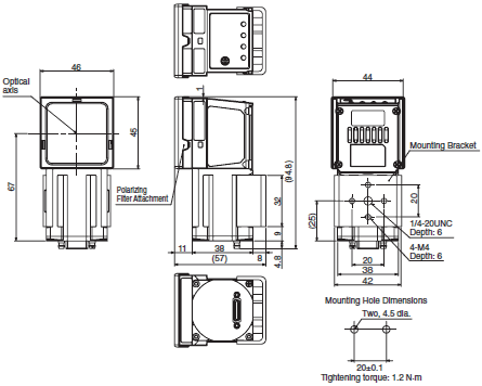 FZ4 Series Dimensions 18 