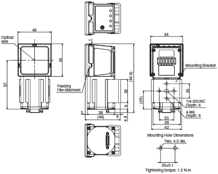 FZ4 Series Dimensions 20 