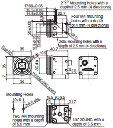 FZ4 Series Dimensions 9 