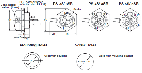 61F-GP-N2 Dimensions 3 