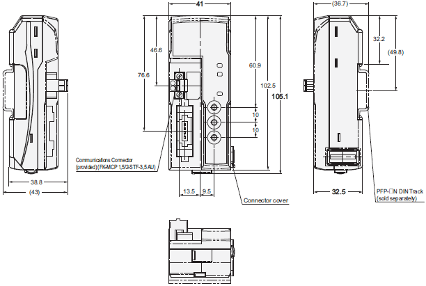 E3NW Dimensions 4 