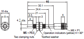 E2E (Small-diameter) Dimensions 37 