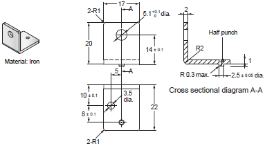 E2E (Small-diameter) Dimensions 45 