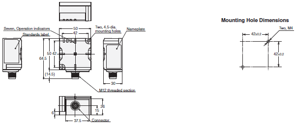 V680S series Dimensions 8 