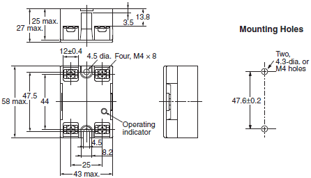 G3NB Dimensions 2 