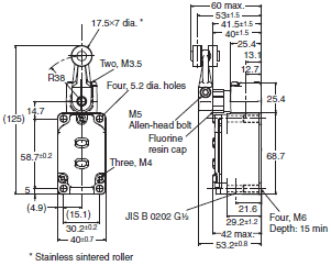 WL-N / WLM-N Dimensions 48 