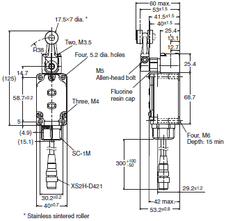 WL-N / WLM-N Dimensions 49 