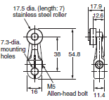 WL-N / WLM-N Dimensions 68 