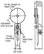 WL-N / WLM-N Dimensions 78 