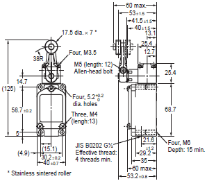 WL, WLM Dimensions 5 