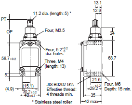 WL, WLM Dimensions 20 