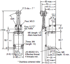 WL, WLM Dimensions 7 