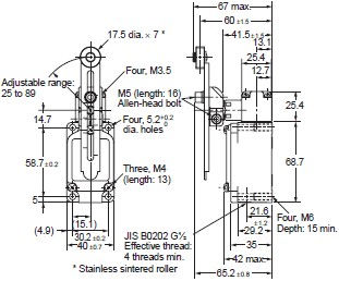 WL, WLM Dimensions 8 