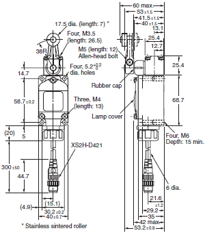 WL, WLM Dimensions 82 