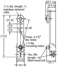 WL, WLM Dimensions 108 