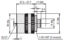 3Z4S-LE VS-MC Series Dimensions 1 