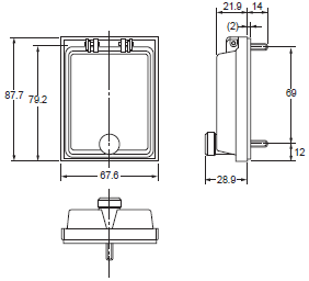 E5CC-T Dimensions 23 