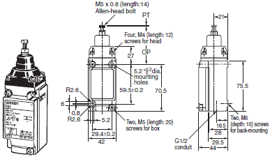 D4A-[]N Dimensions 16 