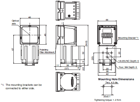 FZ5 Series Dimensions 16 