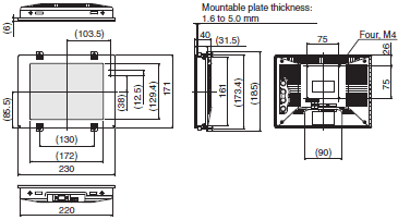 FZ5 Series Dimensions 33 