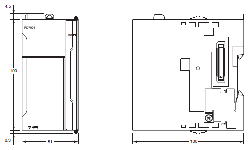 NX-PA / PD Dimensions 2 