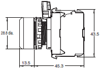 A22NN / A22NL Dimensions 24 