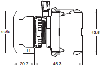 A22NN / A22NL Dimensions 28 